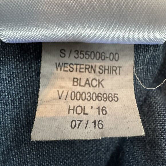 Gap 1969 Men's Large Slim Fit Western Denim Shirt Blue Faded Cowboy Rodeo - Picture 14 of 14